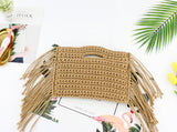 hand held Handmade Cotton Rope Hollow Out Woven