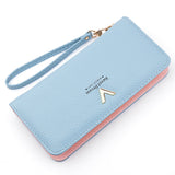 Lady Classic Letter Sequined PU Leather Hand Lady's